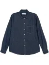 Samsoe & Samsoe Saryan P Shirt In Blue