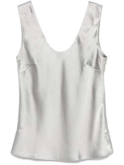 Samsoe & Samsoe Sasumma Top In Grey