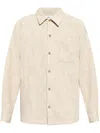 Samsoe & Samsoe Sataka Jc Shirt Jacket In Neutrals