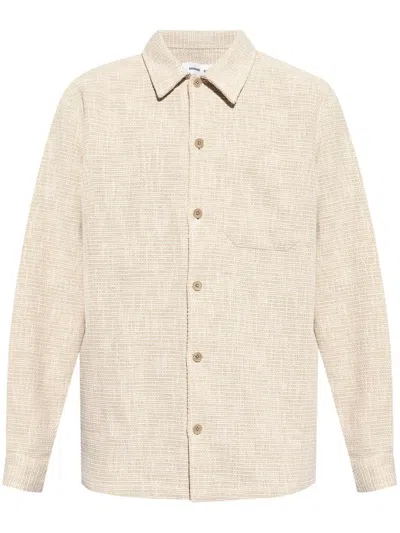 Samsoe & Samsoe Sataka Jc Shirt Jacket In Neutrals