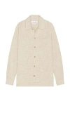 Samsoe & Samsoe Sataka Jc Shirt Jacket In 내추럴