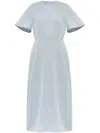 Samsoe & Samsoe Short-sleeved Dress In 蓝色