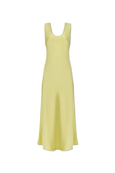 Samsoe & Samsoe Sasumma Midi Dress In Green
