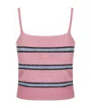 Samsoe & Samsoe Striped Vest In Multi-color
