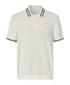 Samsoe & Samsoe Knitted Stripe-collar Polo Shirt