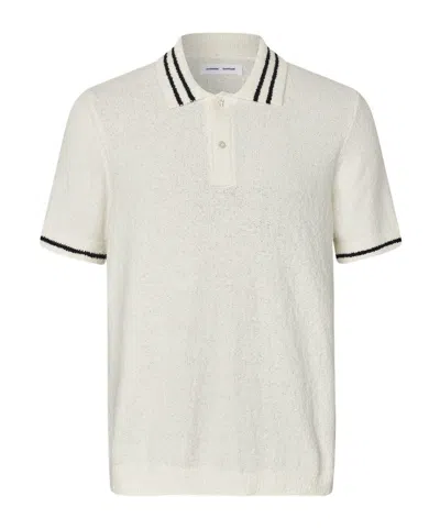 Samsoe & Samsoe Stripes-trim Polo Shirt