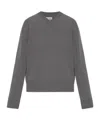 Samsoe & Samsoe Samsøe Samsøe Sabirgitte V-neck Sweater In Gray