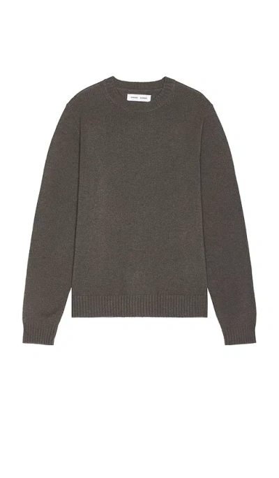 Samsoe & Samsoe Sylli Crew Neck In Volcanic Ash