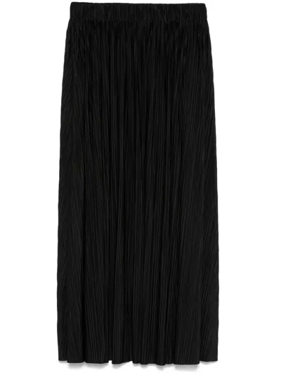 Samsoe & Samsoe Uma Midi Skirt In ブラック