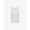 Samsoe & Samsoe Womens Samsoe Samsoe Sajune Ribbed Stretch-cotton Top