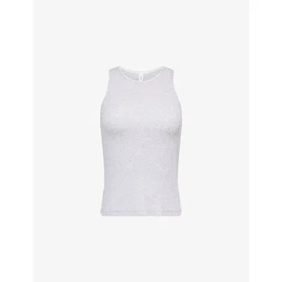 Samsoe & Samsoe Womens Samsoe Samsoe Sajune Ribbed Stretch-cotton Top