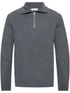 Samsoe & Samsoe Wool Sweater In Grey