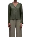 Samsoe Sauma Blouse In Beluga In Green
