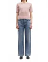 Samsoe Shelly Stud Jeans In Authentic Studs In Blue