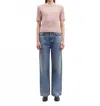 Samsoe Shelly Stud Jeans In Authentic Studs In Blue