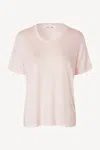 Samsoe Women's Sakayla Tee In Carinaria In Pink