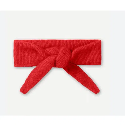 Samsoe Women's Sanor Diamond Scarf In Haute Red In Multi