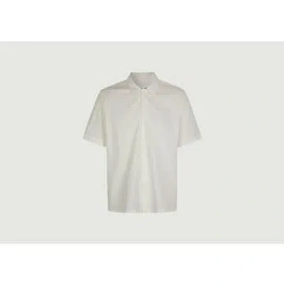 Samsoesamsoe Avan Jx 14698 Shirt In White