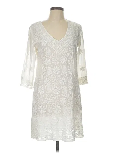 Pre-owned Samson Casual Dress In White