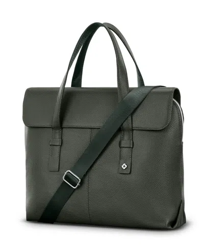 Samsonite 14.4" Mobile Solution 2 Convertible Brief In Green