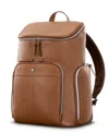 Samsonite 16.5" Mobile Solution 2 Deluxe Backpack In Brown