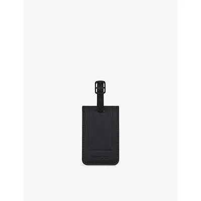 Samsonite Accessories Ta Revolution Faux-leather Luggage Tags Pack Of Two In Black