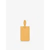 Samsonite Accessories Ta Revolution Faux-leather Luggage Tags Pack Of Two In Yellow
