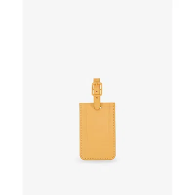 Samsonite Accessories Ta Revolution Faux-leather Luggage Tags Pack Of Two In Yellow
