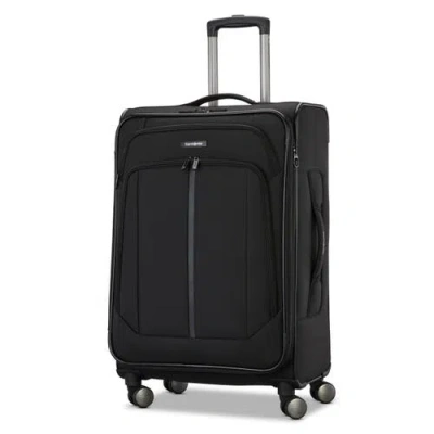 Samsonite Ascella 4 Softside Expandable 25" Checked Spinner In Black