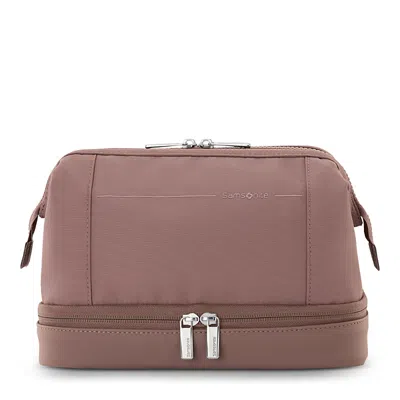 Samsonite Better Than Basic Companion Bags Toiletry Kit In Cocoa