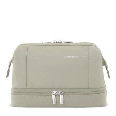 Samsonite Better Than Basic Companion Bags Toiletry Kit In Limestone Grey