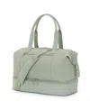 Samsonite Better Than Basic Drop Bottom Weekender Duffel In Soothing Sage