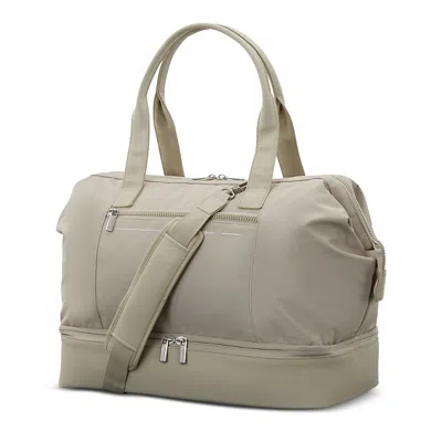 Samsonite Better Than Basic Drop Bottom Weekender In Gray