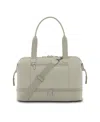 Samsonite Better Than Basic Mini Drop-bottom Medium Weekender Duffel In Limestone