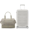 Samsonite Better Than Basics Drop Bottom Weekender & Outline Pro Carry-on 2-piece Set In Black