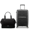 Samsonite Better Than Basics Drop Bottom Weekender & Outline Pro Carry-on 2-piece Set In White