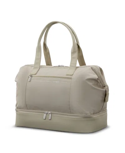 Samsonite Better Than Basics Drop Bottom Weekender In White