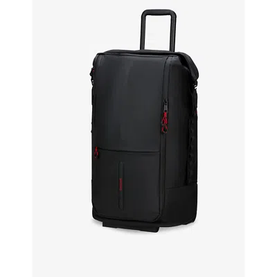 Samsonite Black Duffle Logo-embossed Recycled-polyester Suitcase