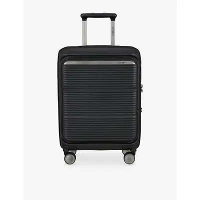 Samsonite Paralux Spinner Expandable 4-wheel Suitcase 55cm In Black