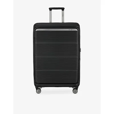 Samsonite Paralux Spinner Expandable 4-wheel Suitcase 75cm In Black