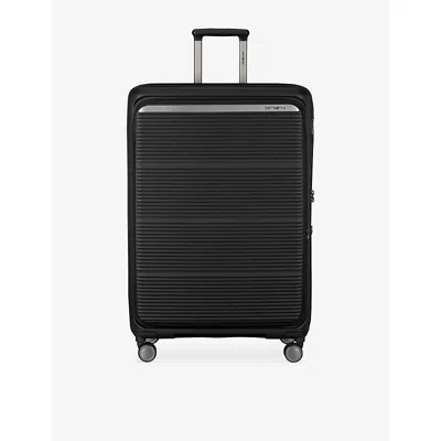 Samsonite Paralux Spinner Expandable 4-wheels Suitcase 81cm In Black