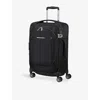 Samsonite Black Re-lite Spinner Expandable 4-wheel Polyester Cabin Suitcase 55cm