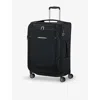 Samsonite Black Re-lite Spinner Expandable 4-wheel Polyester Suitcase 67cm