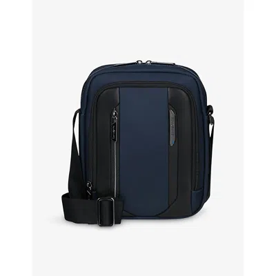 Samsonite Blue Spectrolite 4.0 Sacks Woven Cross-body Bag