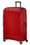 Samsonite C-lite Hardside  33-inch Extra Large Checked Spinner Luggage In Chili Red
