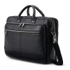 Samsonite Classic Leather Briefcase In Black