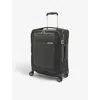 Samsonite Spinner Soft-shell 4 Wheel Branded Woven Cabin Suitcase 55cm Climbing Ivy