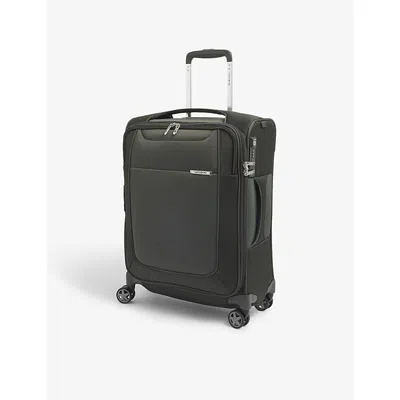 Samsonite Spinner Soft-shell 4 Wheel Branded Woven Cabin Suitcase 55cm Climbing Ivy