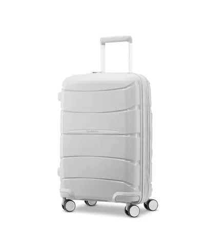 Samsonite Closeout!  Outline Pro 21" Hardside Carry-on Spinner In Misty Grey