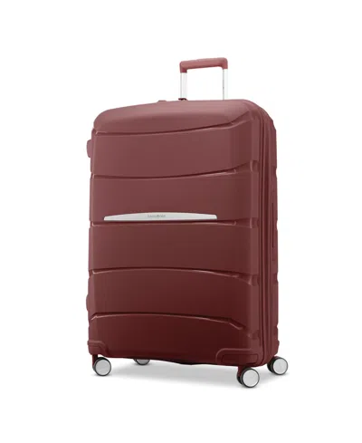 Samsonite Closeout!  Outline Pro 28" Hardside Expandable Spinner In Shiraz,burgundy